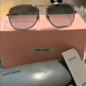 Miu Miu ‘s with case box and booklet!